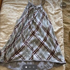 Plaid top